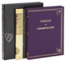 Champollion's Notebook – BiblioGemma – NAF 20374 – Bibliothèque nationale de France (Paris, France)