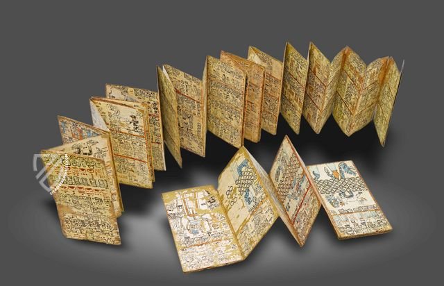 Codex Tro-Cortesianus (Codex Madrid) – Testimonio Compañía Editorial – Inventario: 70300 – Museo de América (Madrid, Spain)