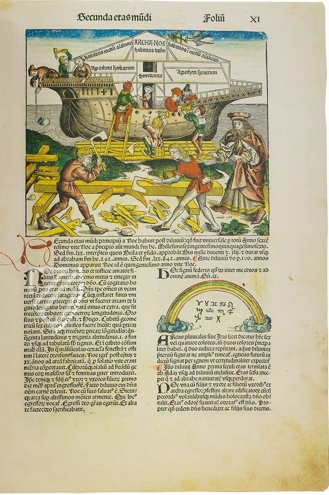 Liber Chronicarum by Hartmann Schedel – Siloé, arte y bibliofilia – Monasterio de Santa Maria de la Vid (Burgos, Spain)