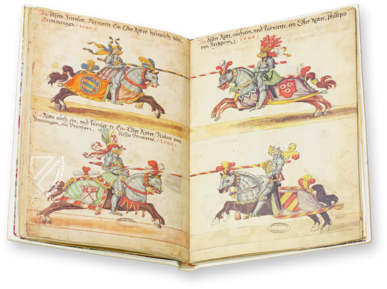 Tournament Book of the Kraichgau Knight Community – Belser Verlag – Cod. Vat. Rossi. 711 – Biblioteca Apostolica Vaticana (Vatican City, State of the Vatican City)